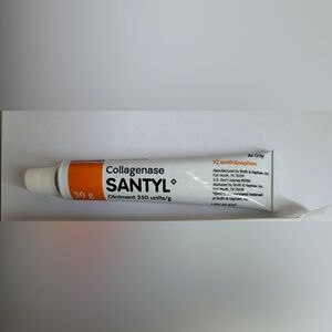 Santyl ointment NEW helps rebuilds new tissue